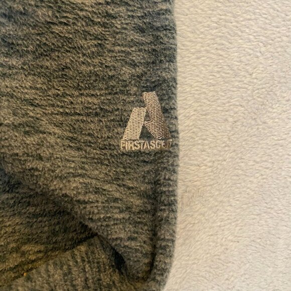 Eddie Bauer Men's First Ascent Full Zip Jacket Medium Heather Gray With Yellow A - Picture 8 of 10